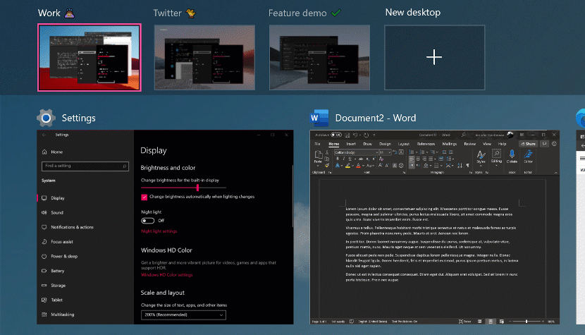 windows 10 sanal masaüstü