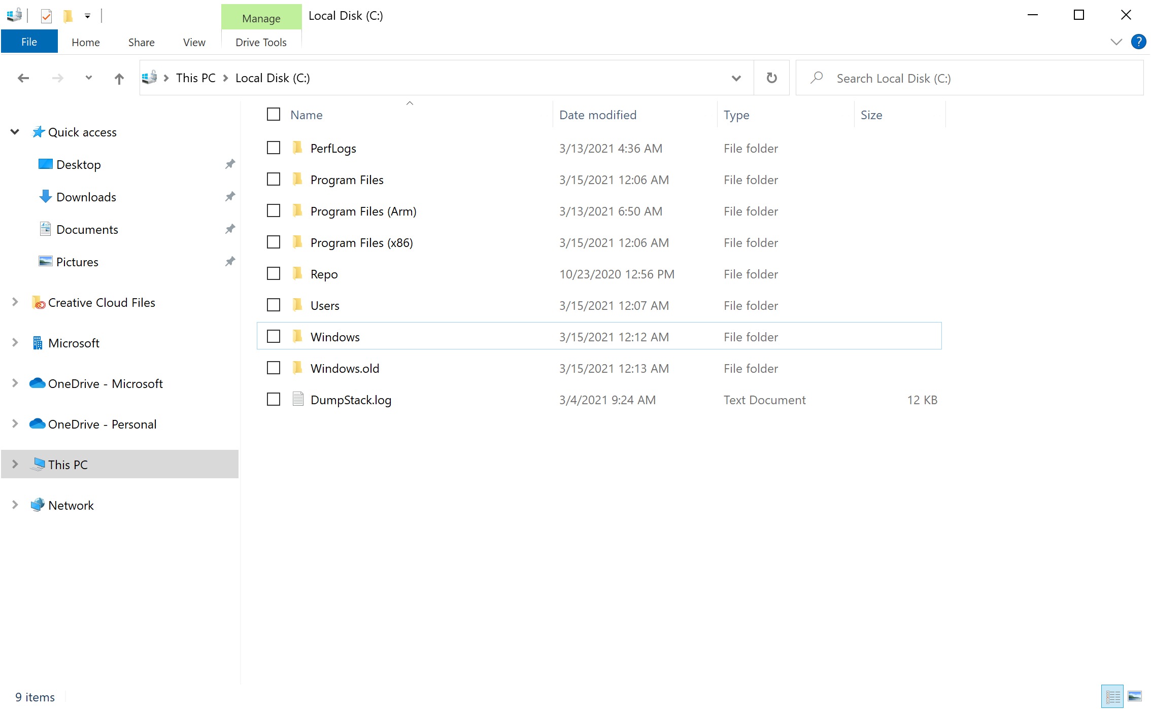 windows 10 windows gezgini