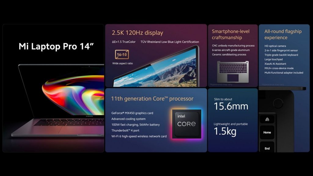 Xiaomi'den iki yeni dizüstü bilgisayar