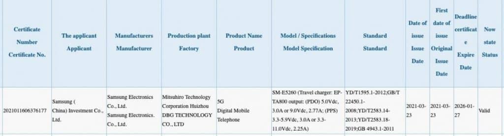 Samsung Galaxy F52 5G resmi belgelerde görüldü