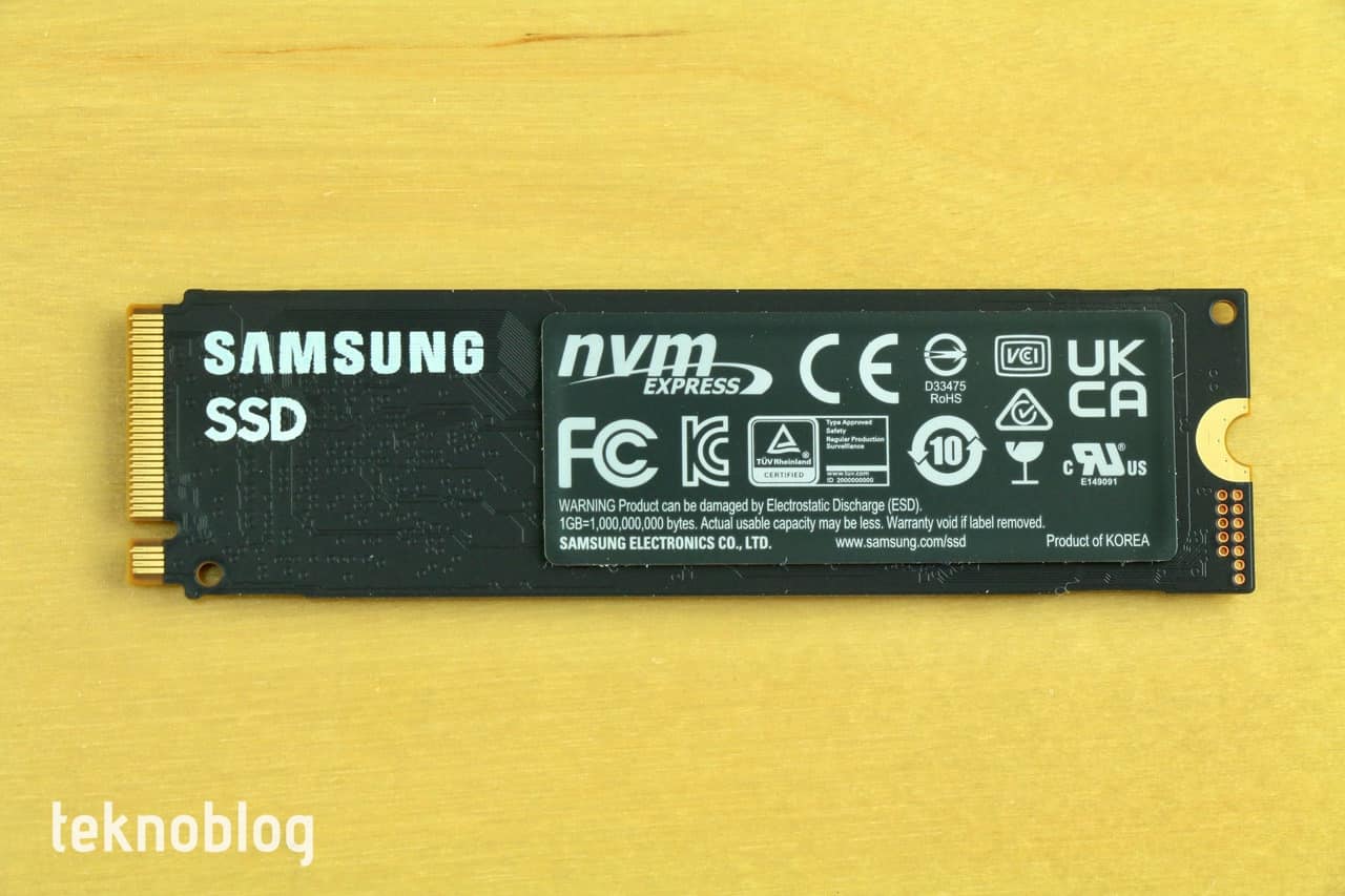 Samsung SSD 980 İncelemesi