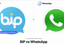 bip whatsapp karşılaştırması
