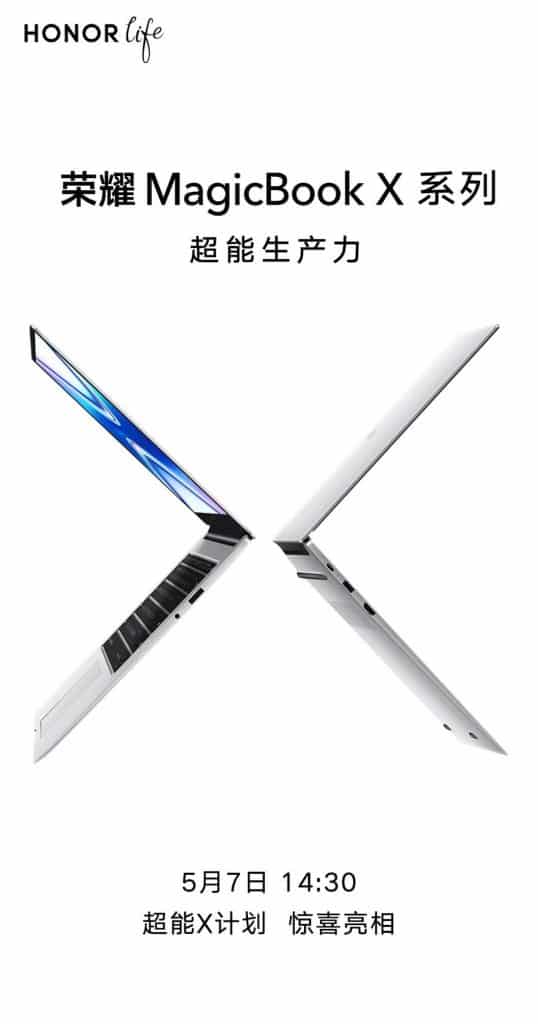 honor magicbook x