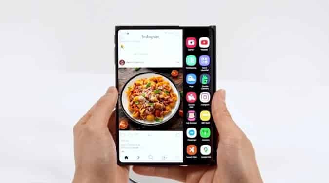 samsung katlanabilir ekran