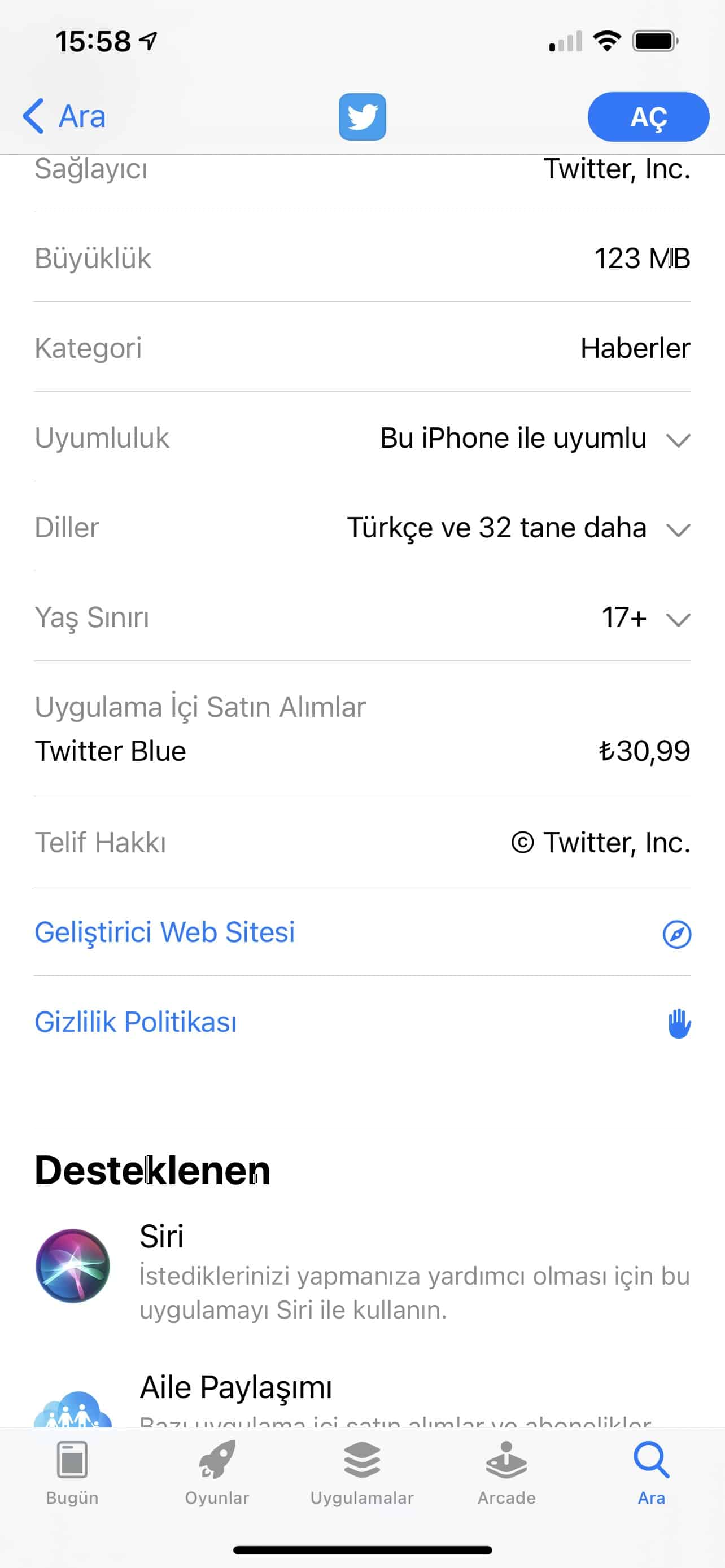 Twitter Blue abonelik servisi doğrulandı, Türkiye fiyatı belli oldu