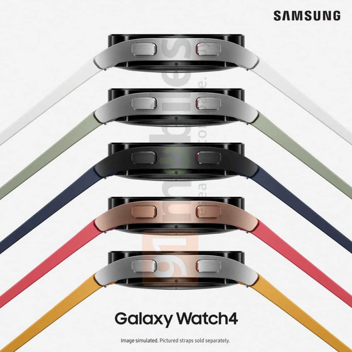 Galaxy Watch 4 akıllı saate ait olduğu söylenen görseller sızdı