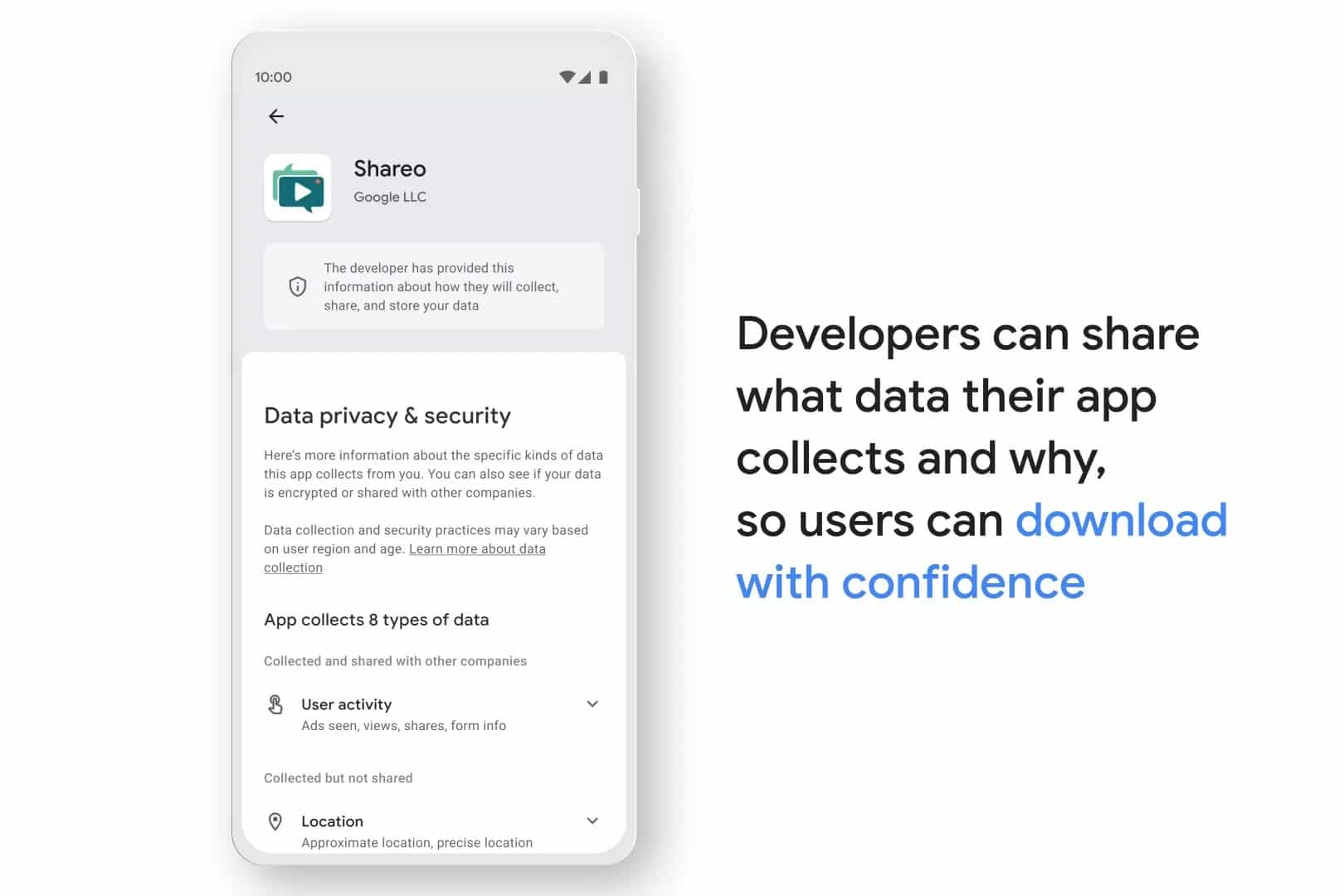 google play store gizlilik
