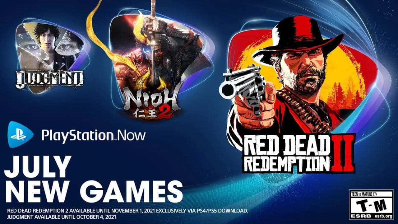 playstation now red dead redemption 2