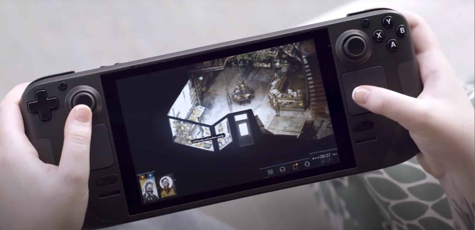 Valve taşınabilir oyun cihazı Steam Deck'i tanıttı