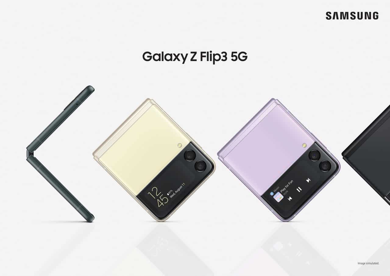Samsung Galaxy Z Flip 3 duyuruldu, kapak ekranı daha büyük ve işlevsel