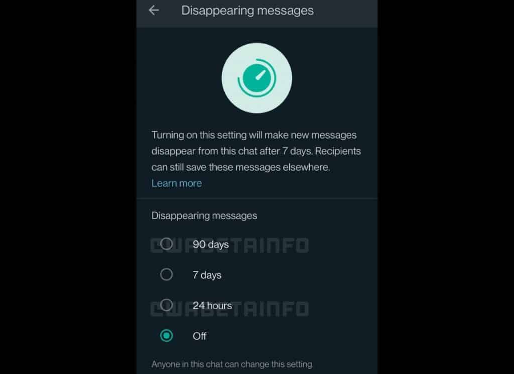 whatsapp kaybolan mesaj