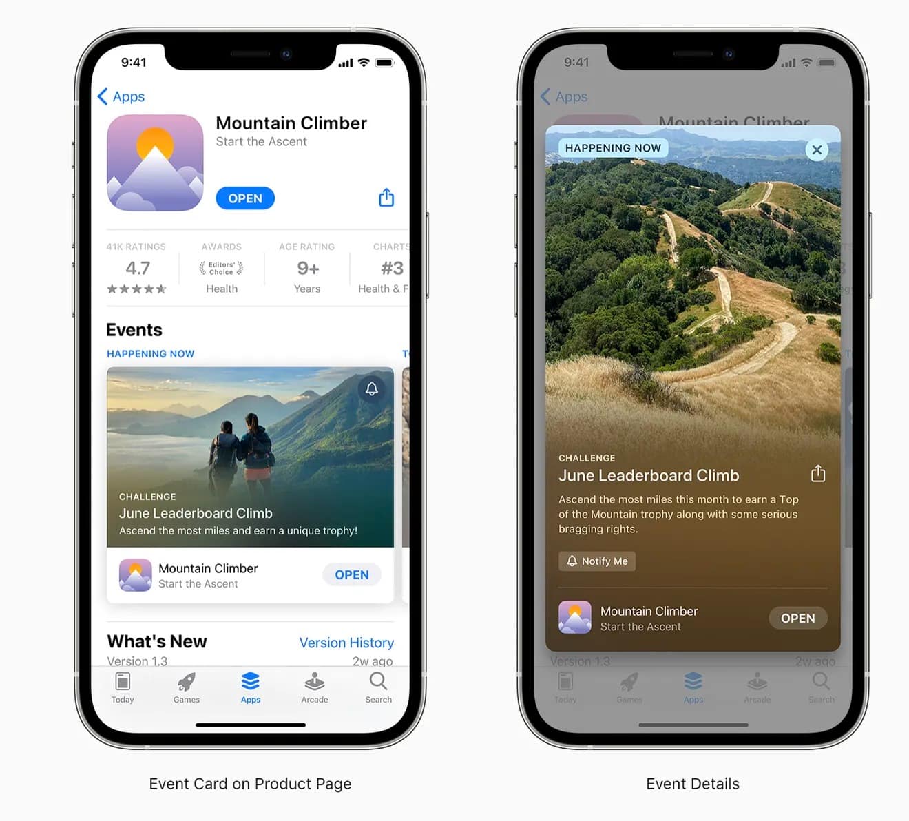 app store uygulama içi etkinlikler