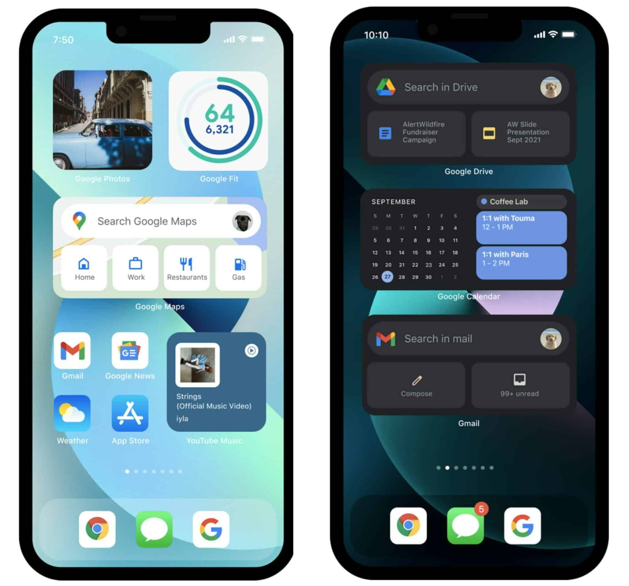 iphone 13 google araç takımları