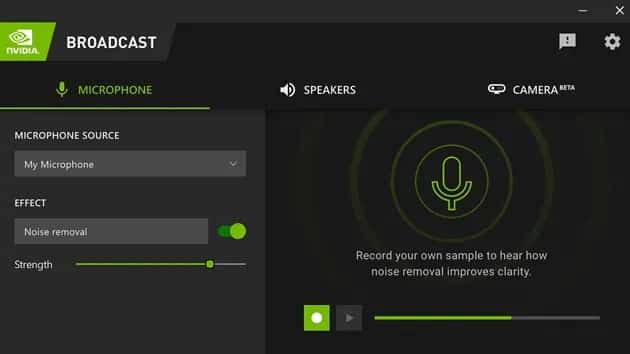 nvidia broadcast