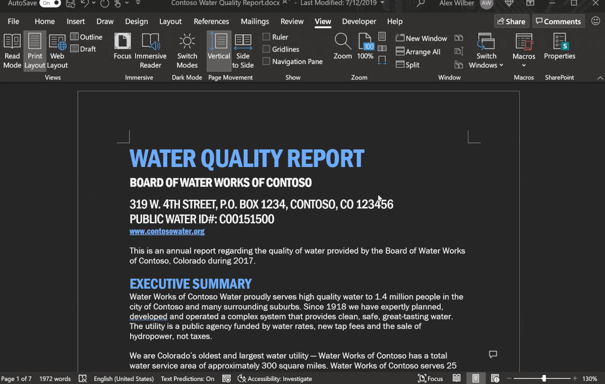 office 2021 koyu mod