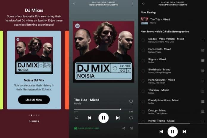 spotify dj mixleri