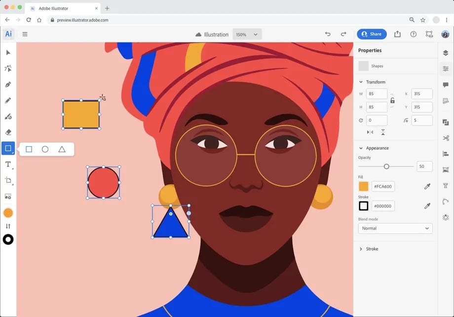 adobe illustrator web