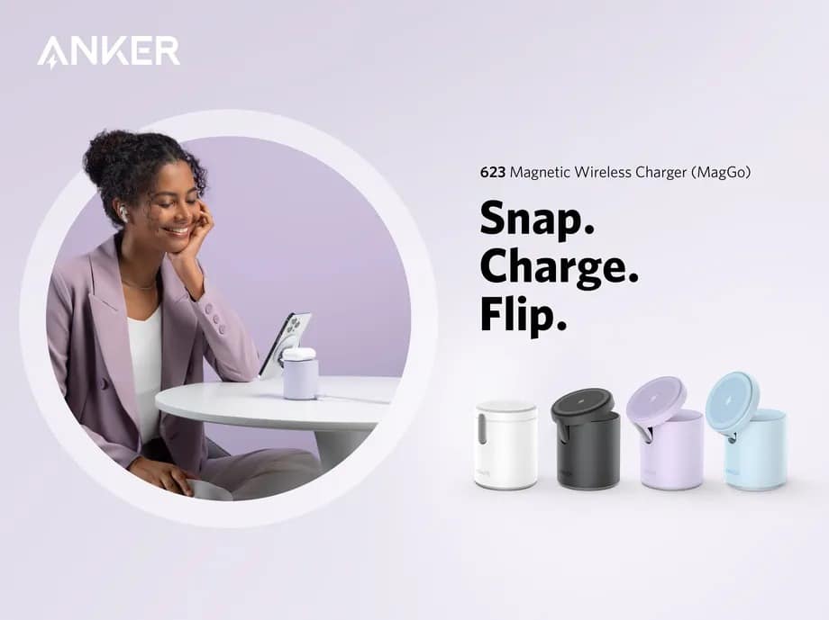 anker maggo magnetic wireless charger