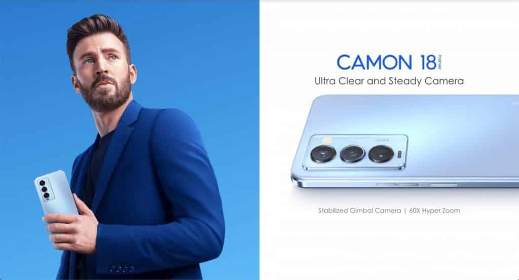 Tecno Camon 18 Premier 120 Hz AMOLED ekranla geliyor