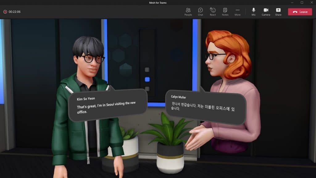 Microsoft Teams içinde metaverse inşa edecek