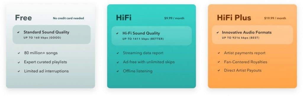 Tidal abonelik planlarını yeniledi