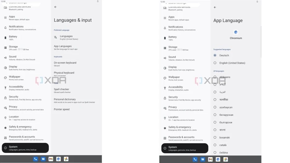 android 13 panlingual