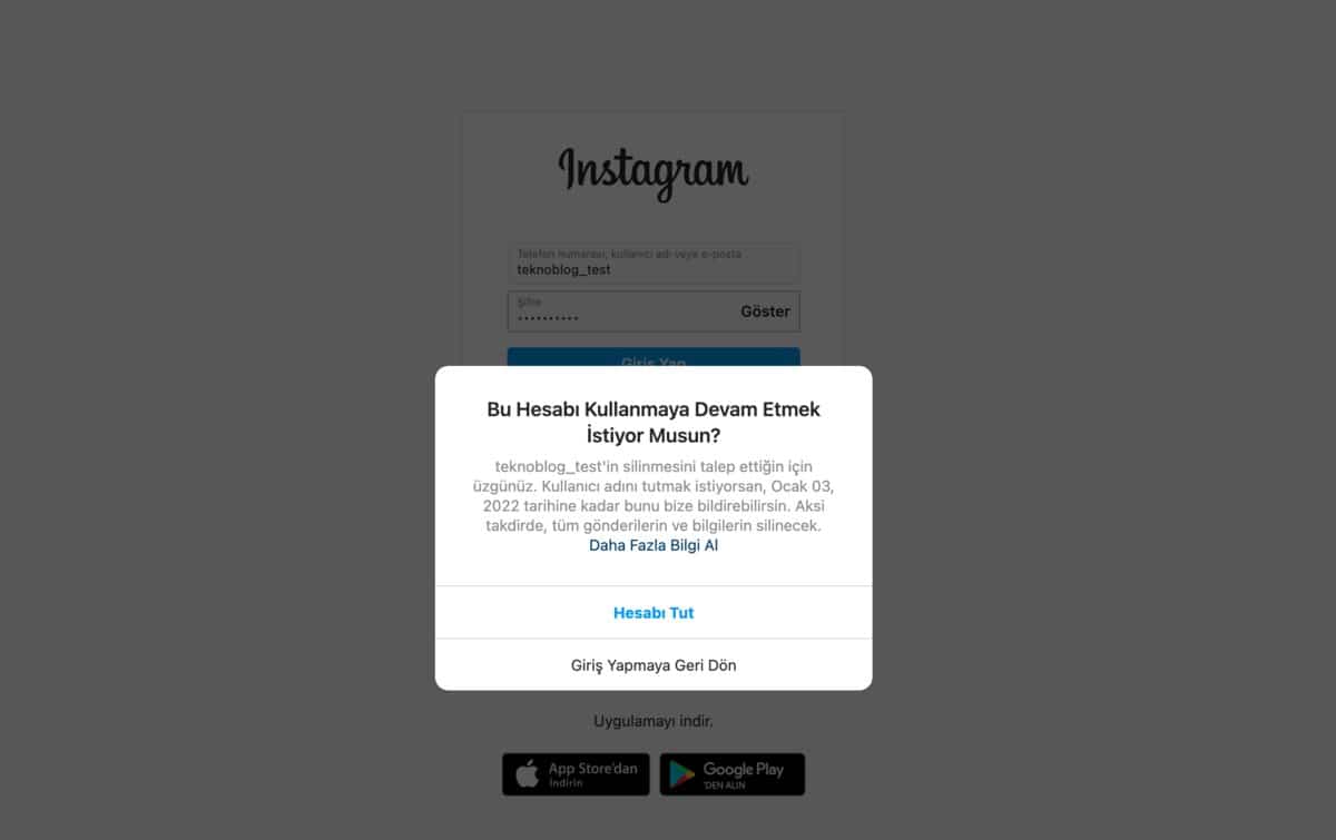 instagram hesabı yeniden nasıl etkinleştirilir