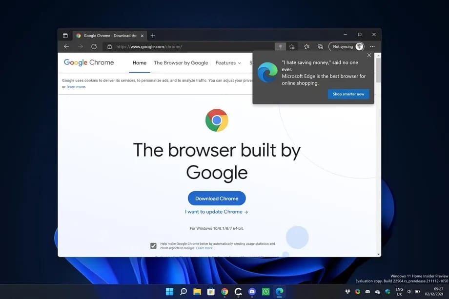 Microsoft'tan Edge kullanıcılarının Chrome'a geçişini engellemek için yeni adım