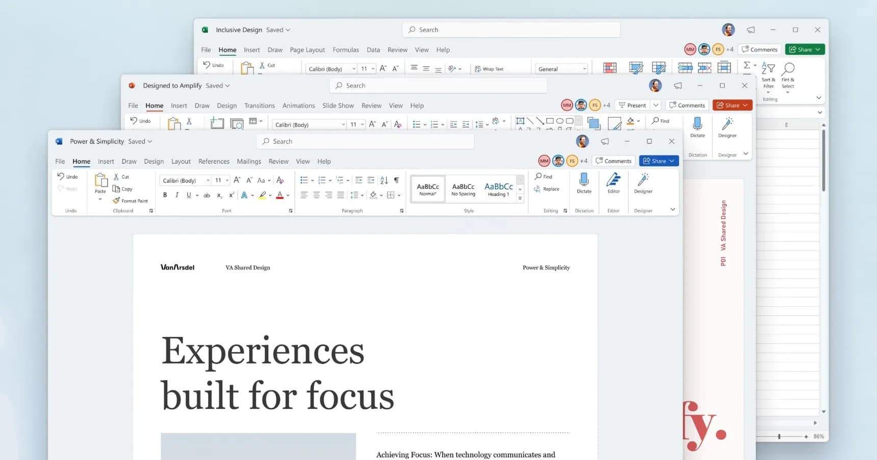 microsoft office yeni arayüz