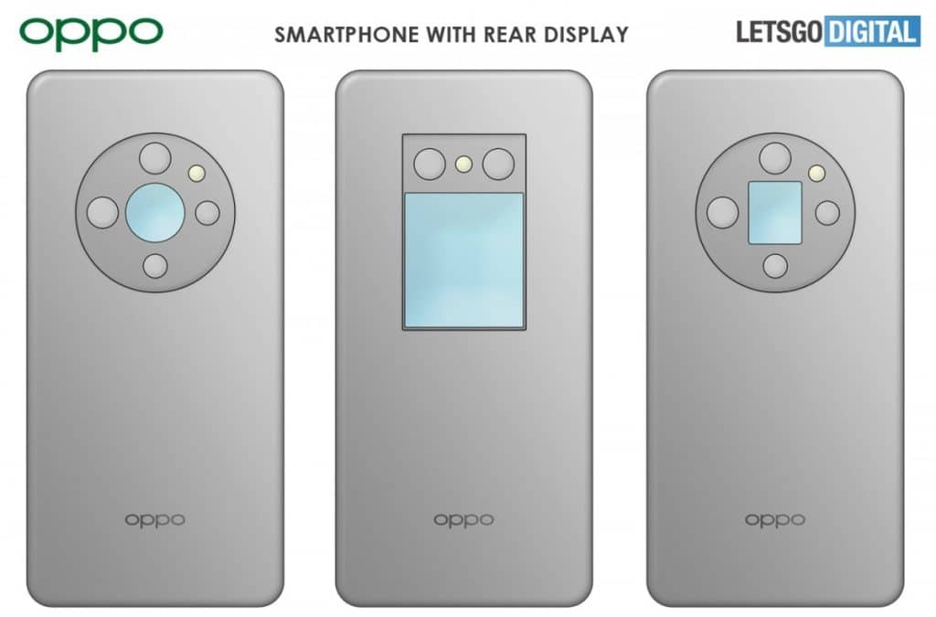 Oppo arka panelinde ekran bulunan telefonlar geliştirmeye devam ediyor