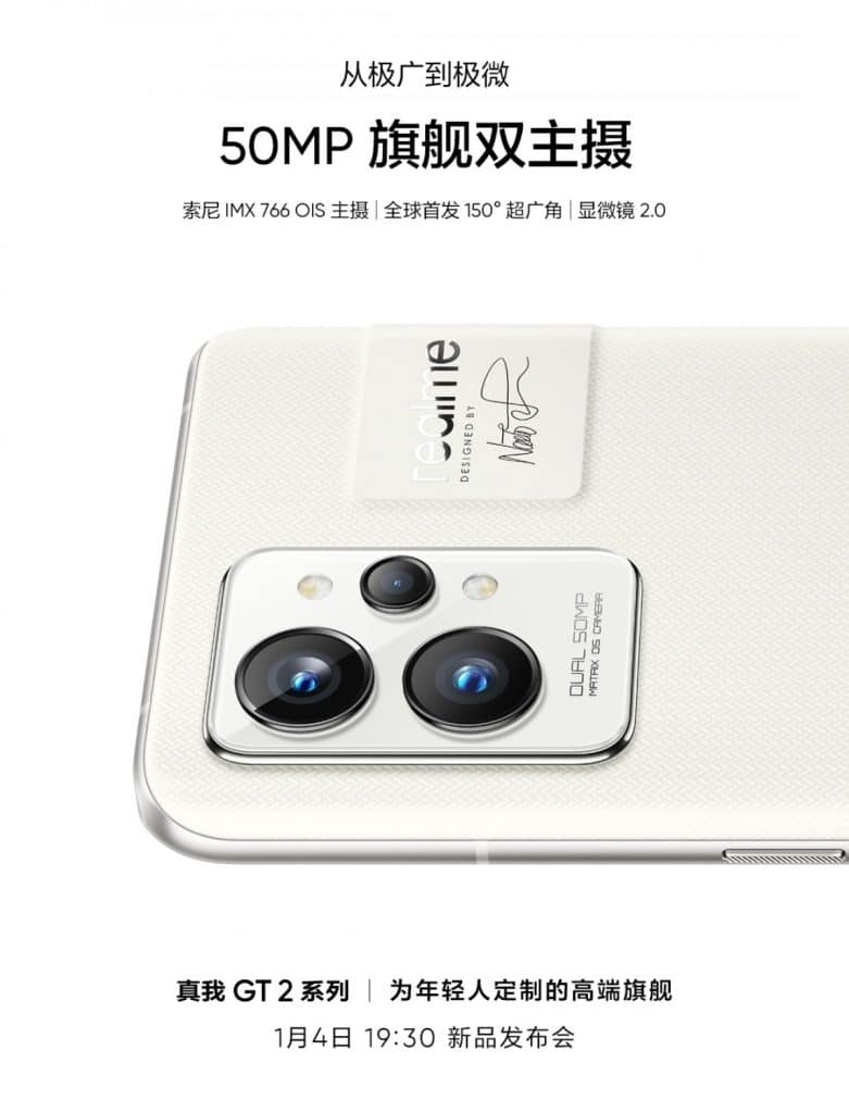 Realme GT 2 Pro kamera sisteminin detayları paylaşıldı