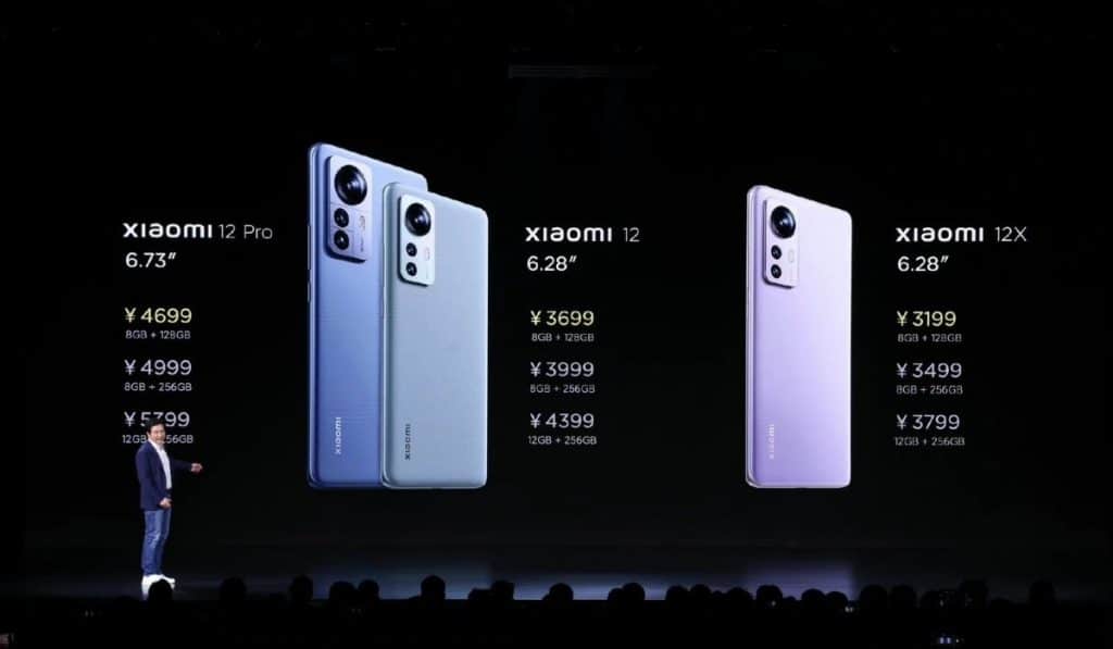 Xiaomi 12 Pro, 12 ve 12X tanıtıldı, işte özellikleri