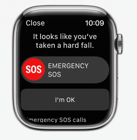 apple watch düşme algılama