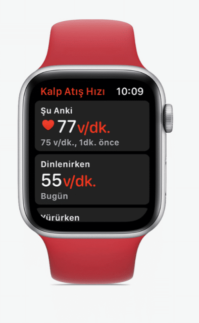 apple watch kalp sağlığı bildirimleri