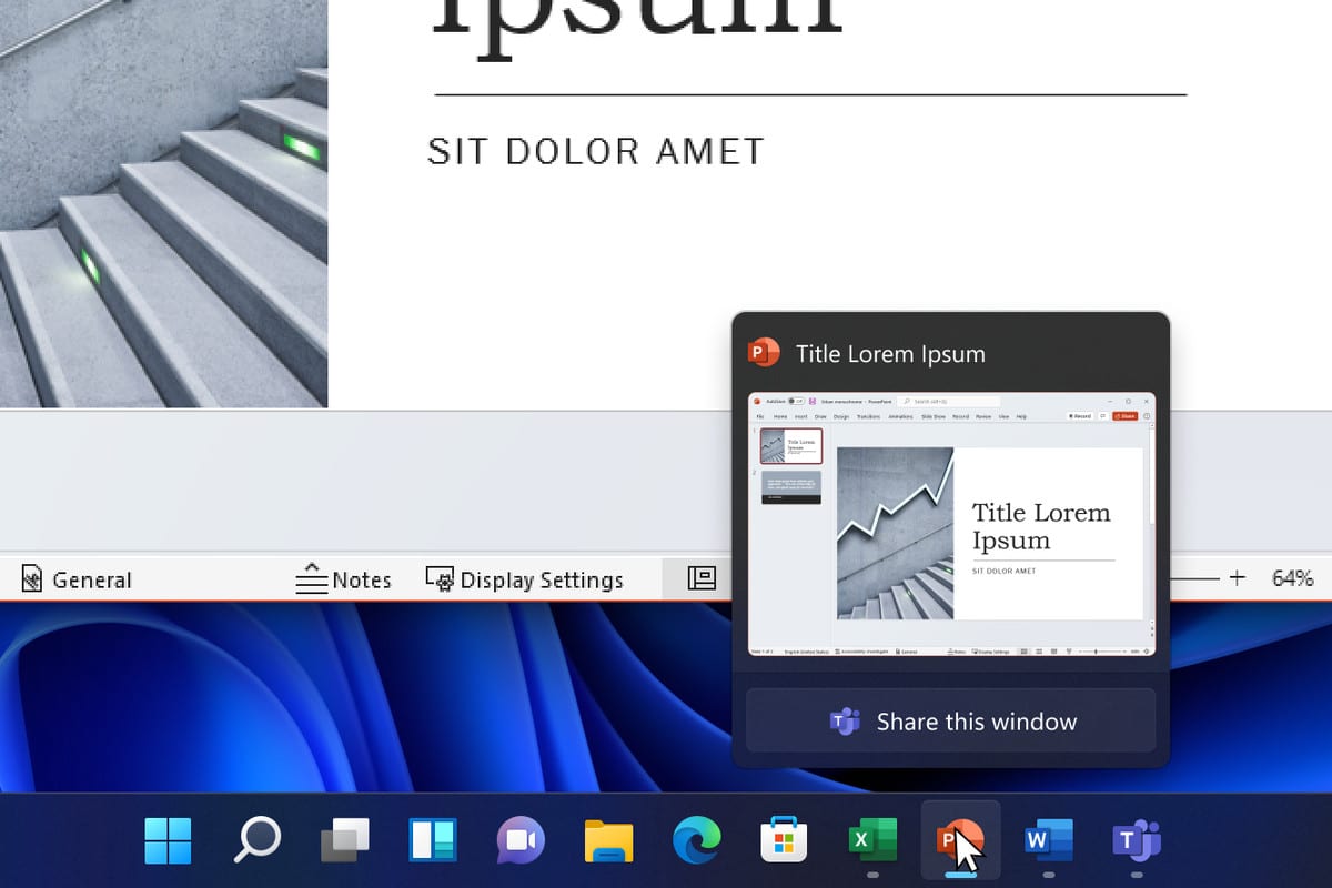 windows 11 paylaş