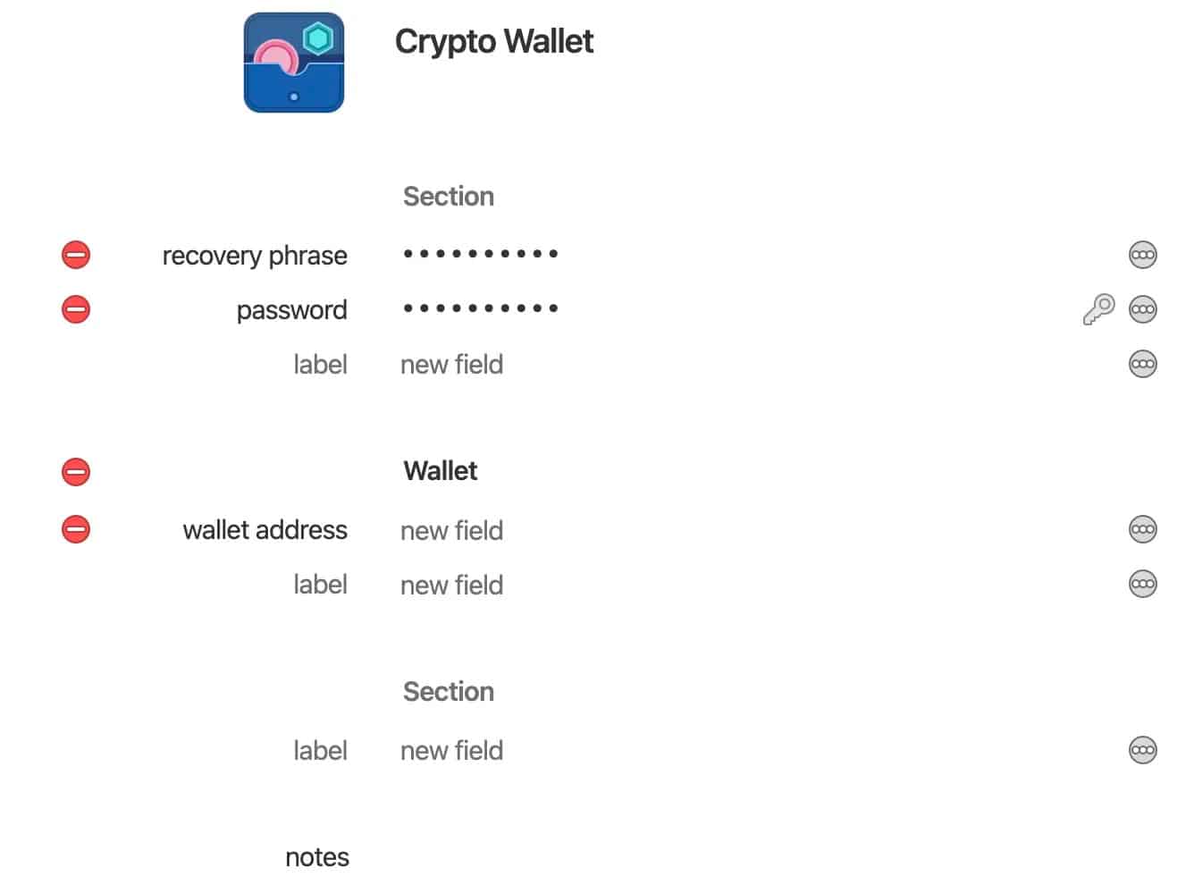 1password kripto cüzdan