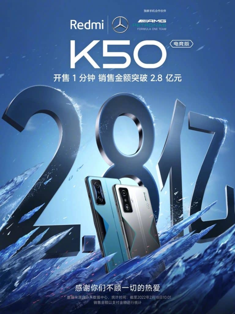 redmi k50 gaming