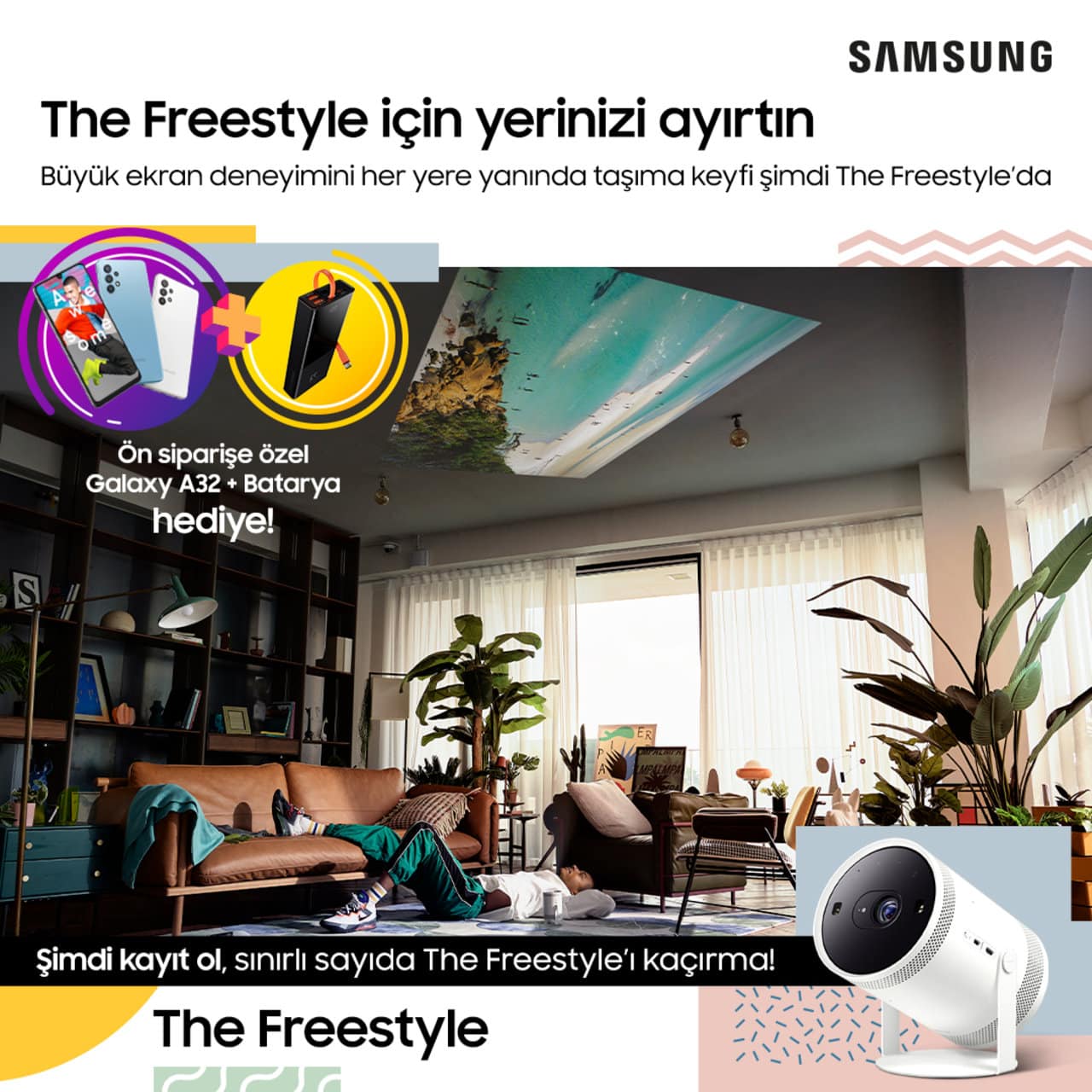 samsung the freestyle türkiye fiyatı
