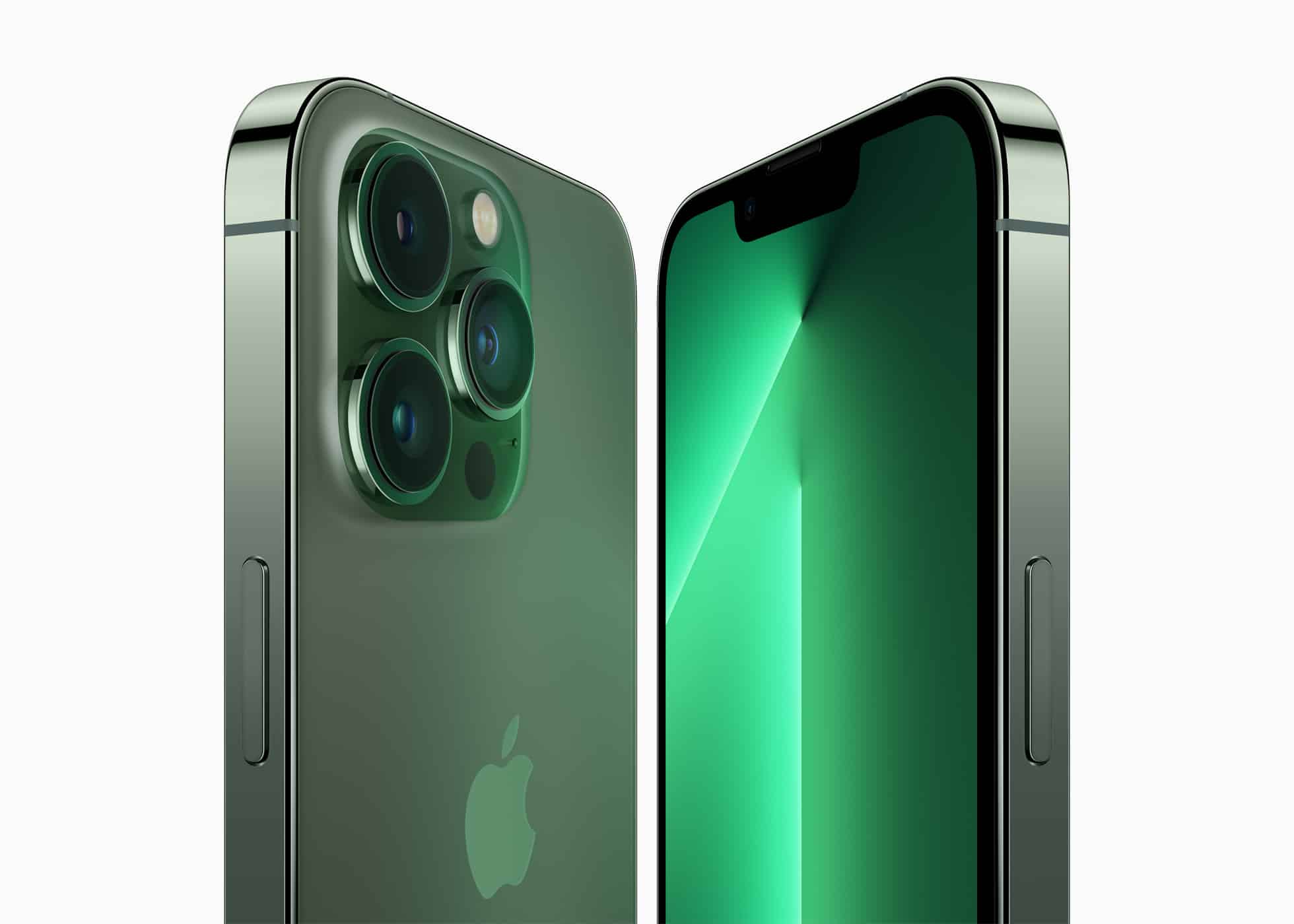 Apple'dan iPhone 13 ve 13 Pro için yeşil renk seçeneği