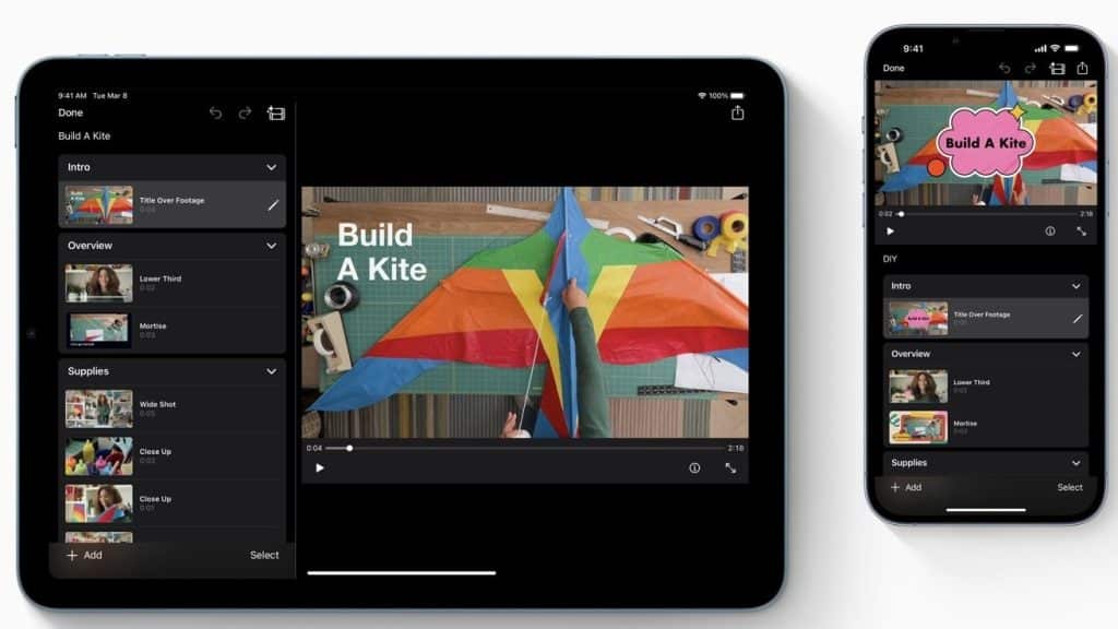 Apple iMovie için iki yeni özellik yolda