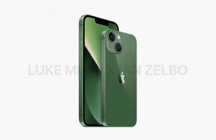 apple iphone 13 yeşil