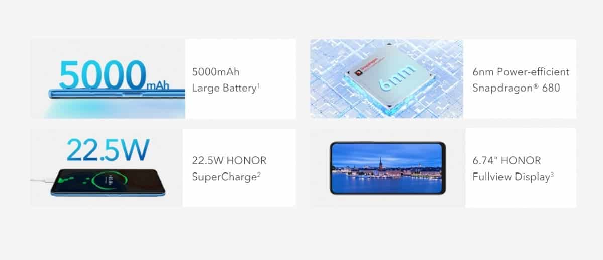 Honor X7 ve X9 4G Snapdragon 680 işlemciyle resmiyet kazandı
