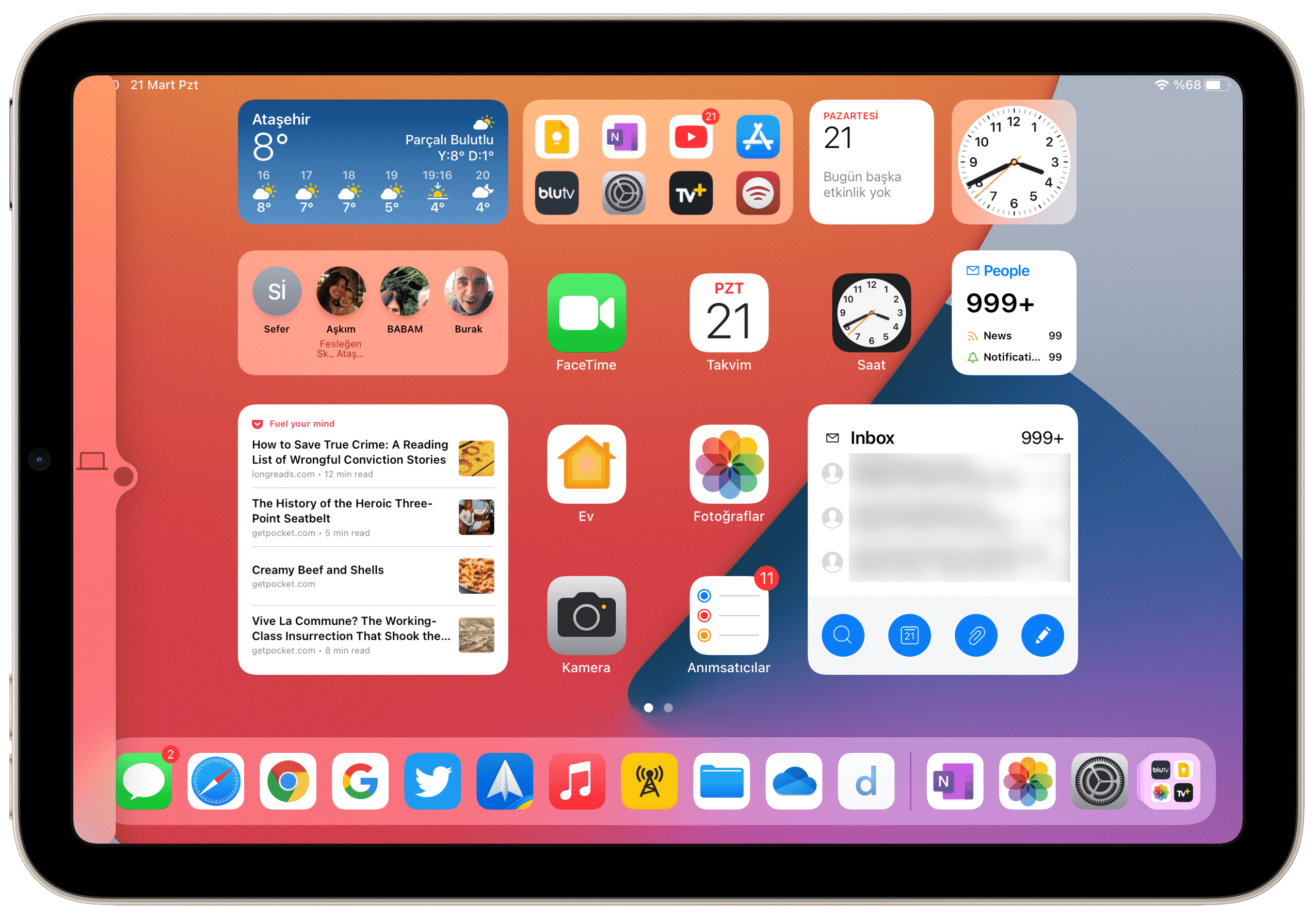 ipad mini evrensel denetim