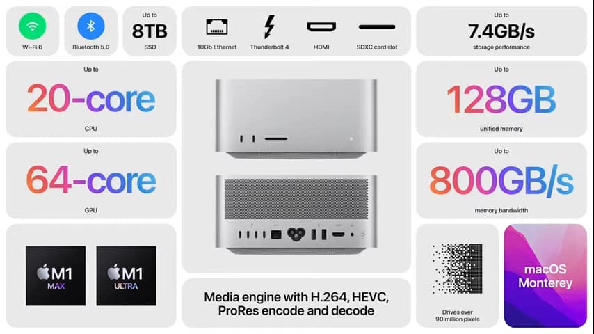 mac studio özellikleri