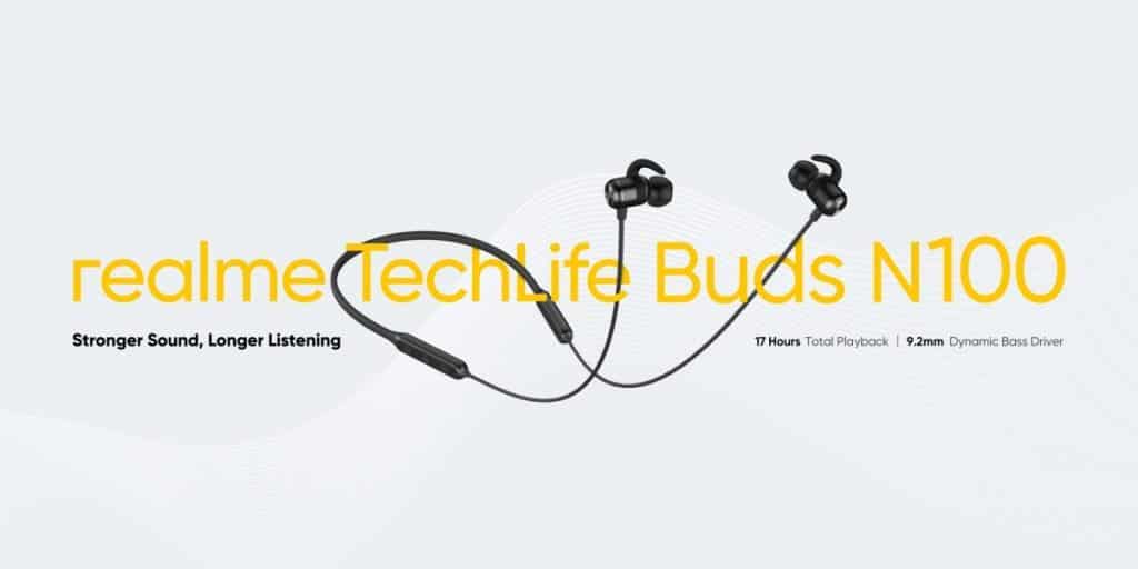 Realme TechLife Watch S100 akıllı saat ve Buds N100 kablosuz kulaklık tanıtıldı
