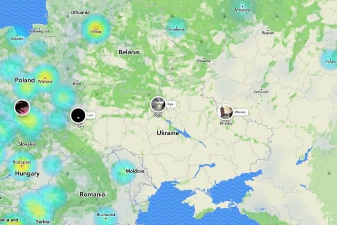 snap maps ukrayna
