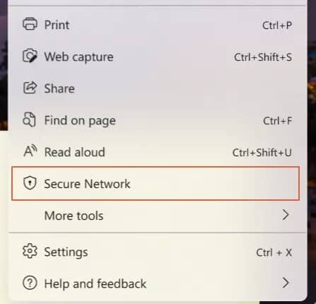 microsoft edge vpn