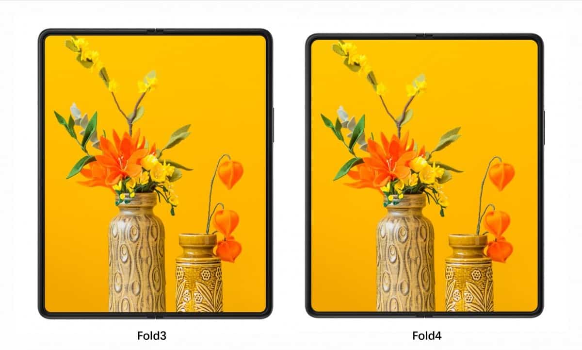 Galaxy Z Fold 4'ün ekranlarının detayları ortaya çıktı