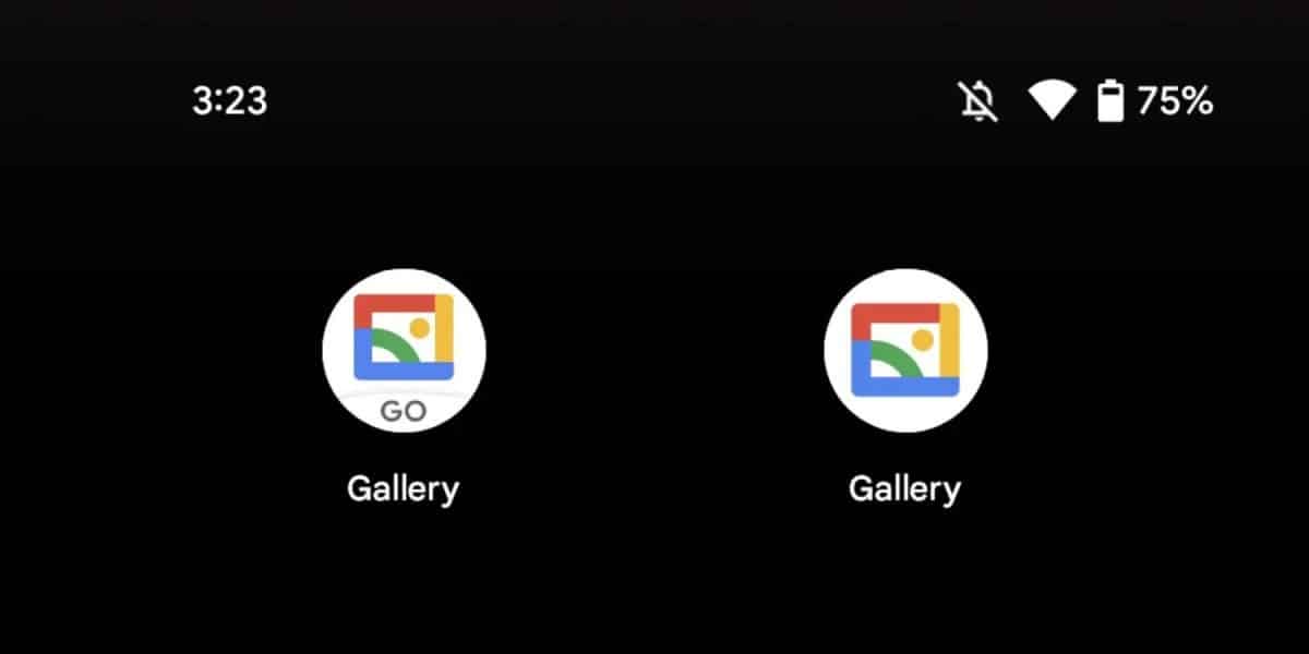 google gallery go