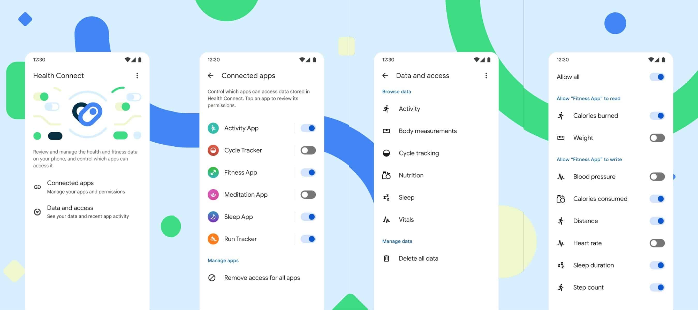 google samsung health connect